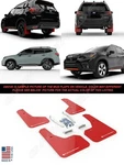 Rally Armor Ur Red Mud Flaps W/ White Logo For 2019-2021 Subaru Forester. Fixed Price $161.03.