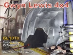Land Rover Defender Mud Shield Inner Wing Front Outrigger Guard Flap. Fixed Price $43.31.
