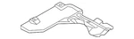 Genuine Audi Rear Shield 4h4-825-214-d. Fixed Price $185.44.