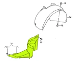 Vw Volkswagen Cc 09 - 12 Oem Fender Liner Splash Guard 3c8805912a9b9 Front Right. Fixed Price $77.99.