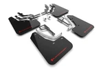 Rally Armor Black Mud Flap W/ Red Logo For 2025 Hyundai Ioniq 5 N. Fixed Price $264.00.