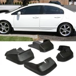 Fit 06-11 Honda Civic 4dr Sedan Oe Style Front Rear 4pc Mud Splash Guard Flaps. Fixed Price $28.99.