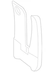 Genuine Mercedes-benz Mud Flap 91088900009051. Fixed Price $52.80.