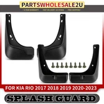 4pcs New Front & Rear Side Mud Flaps Splash Guards Fender For Kia Rio 2017-2023. Fixed Price $22.19.
