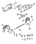 Genuine Mopar Splash Shield Left 05043109ac. Fixed Price $158.20.