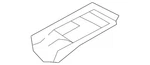 Genuine Audi Track Shield 8w0-804-648. Fixed Price $14.49.