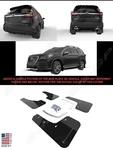 Rally Armor Ur Black Mud Flaps W/ Grey Logo For 2018-2026 Subaru Ascent. Fixed Price $134.90.