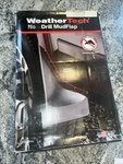 Weathertech No-drill Mudflaps For 04-13 F-150 - Front Pair 110003 Oem Authentic. Fixed Price $59.00.