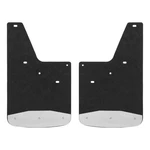 2 Mud Guards Flaps Front Or Rear 12"x20" Textured Rubber Luverne. Fixed Price $118.71.