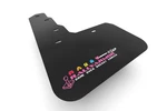 Rally Armor Mf57 Bce22 Blk/pk Ur Black/pink Mud Flaps For 19-22 Hyundai Veloster. Fixed Price $176.00.