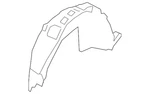 Genuine Ford Filler Quarter Panel Lj7z-78278b51-c. Fixed Price $172.77.