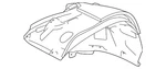 Genuine Land-rover Rear Fender Liner Lr177928. Fixed Price $166.35.