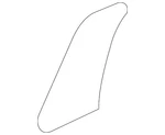 Genuine Porsche Stone Guard 997-504-825-06. Fixed Price $94.58.