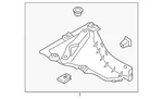 Genuine Audi Side Cover 4k8-853-887-e. Fixed Price $106.60.