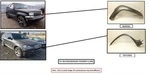 Rh Blk Fender Flare Textured *note* Oem 2014 Nissan Roguenew 638604ba0a. Fixed Price $100.00.