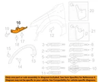 Ford Oem 05-14 F-150 Fender Exterior Trim-stone Deflector 5l3z16g555aaa. Fixed Price $36.16.