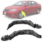 Front Inner Fender Liner Left +right Fit 2003-2008 Toyota Corolla #to1249119. Fixed Price $25.95.