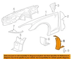 Chevrolet Gm Oem Corvette Fender-wheel Well Flare Molding Ext Left 20882669. Fixed Price $83.41.