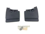 2017-2022 Ford Super Duty Black Rear Molded Mudflaps Splash Guards Kit New Oem. Fixed Price $99.18.