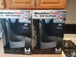Weathertech No-drill Mudflaps - 110040-120040 Black Front And Rear. Fixed Price $99.99.