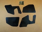 Set Of 4 Splash Seals & Clips For 1996-2002 Toyota 4runner Fender Liner Seal R. Fixed Price $79.95.