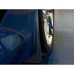 4pc Stainless Mud Guards W/carbon Fiber Wrap For 2014-2019 Chevy Corvette Z06/gs. Fixed Price $290.20.