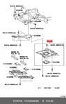 Genuine Oe Engine Crankcase Protection, 5142060080 For Toyota 51420-60080. Fixed Price $259.00.