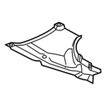 Genuine Bmw Cover, Bottom Left 51-71-7-932-071 New. Fixed Price $55.04.
