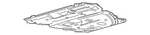 Genuine Ford Shield Engine Compartment Sp Lx6z-6775-ad. Fixed Price $84.21.