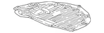 Genuine Honda Radiator Support Splash Shield 74112-tlc-a01. Fixed Price $45.96.