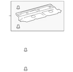 Genuine Lexus Floor Pan Splash Shield 58165-76031. Fixed Price $383.14.