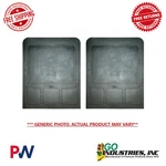 Go Industries Dually Mud Flaps And Rivet Kit For 03-15 Dodge Ram. Fixed Price $101.57.