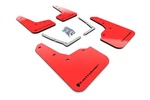 Rally Armor Ur Red Mud Flap W/ Black Logo For 16-20 Honda Civic Sedan Coupe. Fixed Price $161.75.