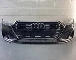 2019-2023 Audi A7 4k8 Front Bumper Cover W/ Grille Assembly Black Ly9t Oem *note. Fixed Price $3900.00.