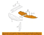 Lexus Toyota Oem Splash Shield-under Engine / Radiator Cover Right 5144133120. Fixed Price $117.58.