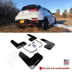 Rally Armor Ur Black Mud Flaps W/ White Logo For 2019-2022 Hyundai Veloster N. Fixed Price $167.20.
