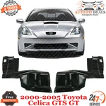 Front Under Cover Engine Splash Shield Lh & Rh For 2000-05 Toyota Celica Gts Gt. Fixed Price $128.16.