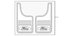 Genuine Ford Splash Guards Gatorback By Truck Hardware Vhl3z-16a550-l. Fixed Price $294.32.