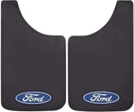 Plasticolor 000539r01 Ford Oval Logo Easy Fit Mud Guard 11"x19" - Set Black. Fixed Price $51.95.