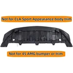 Front Bumper Splash Shield For 2014-16 Mercedes-benz Cla200 Base Mud Guard Cover. Fixed Price $72.99.