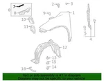 New Oem Genuine 2020-2021 Toyota Highlander Shield Seal Hood-front 53388-0e090. Fixed Price $23.95.