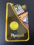 Nos! Groboski Fx-14, Plymouth Duraflex Front Or Rear Fender Black Splash Guards. Fixed Price $29.99.
