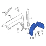For Hyundai Santa Fe 24-26 86812r6000 Front Right Fender Splash Shield. Fixed Price $199.27.