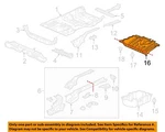 Honda Oem 17-22 Cr-v Rear Body Floor Rails-splash Shield 74641tlaa00. Fixed Price $98.56.