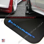 Rally Armor Ur Black Mud Flaps W/ Blue Logo For 2007-2017 Lancer De Es Sedan. Fixed Price $134.90.