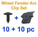 10 Sets Fit Nissan 63848-35f00 01451-00841 Wheel Fender U-nut + Bolt Clips. Fixed Price $12.90.