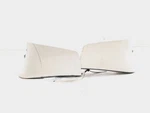 06-09 Infiniti M35 Rear Mud Flap Pair White/qaa Oem. Fixed Price $69.99.