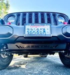 Jeep **rubicon** Custom Skid Plate-wrangler 18-25 / Gladiator 20-25 -blk W/ Blk. Fixed Price $214.99.