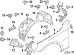 Genuine Bmw Liner Extension 51-75-9-881-711. Fixed Price $72.68.