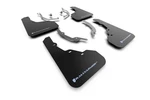 Rally Armor Ur Black Mud Flaps W/ Blue Logo For 2022-2023 Hyundai Santa Cruz. Fixed Price $199.95.
